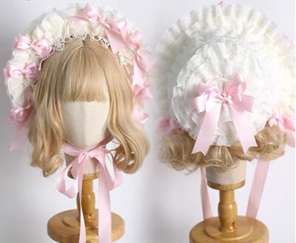 Women'S Victorian Era Accessories - หมวกปาร์ตี้สไตล์วิคตอเรียนสำหรับผู้หญิง หมวกปีกกว้างประดับลูกไม้สไตล์โลลิต้า