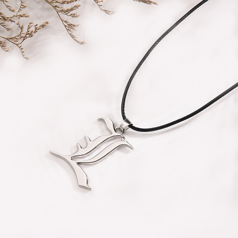 Women Accessories Logo - Anime Death Note L โลโก้สร้อยคออัลลอยคอสเพลย์ผู้หญิง Man